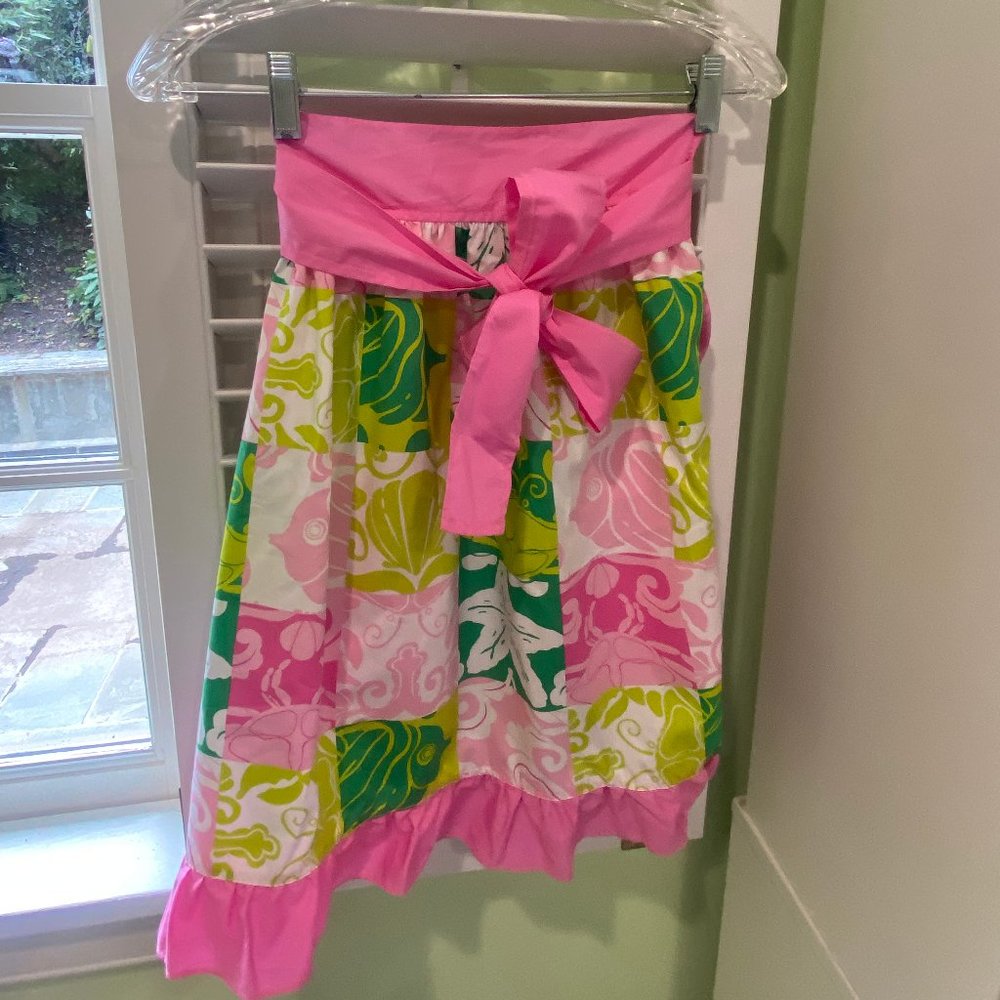 Apron (made from Lilly Pulitzer fabric)